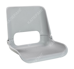 Кресло пластиковое серое (10100G-MR)